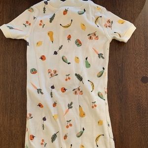 Hannah Andersson short pajama onesie